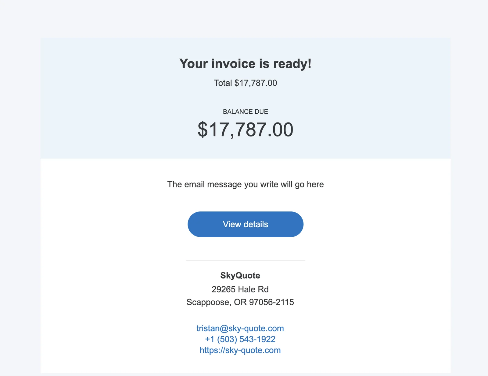 QuickBooks sync